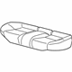 Acura 82131-TX6-A01ZA Rear Seat Cushion Cover (Premium Black)