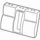 Acura 82127-T3R-A01 Pad Component , Rear Back