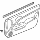 Acura 83533-S6M-A02ZB Lining, Passenger Side Door (Dark Titanium)