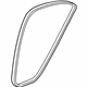 Acura 72855-TL4-003ZA Seal, Left Rear (Gray)