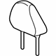 Acura 81140-TZ3-A31ZA Head Rest (Bruin)