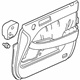 Acura 83570-SZ3-A50ZA Lining Sub-Assembly, Left Front Door (Type A) (Leather) (Black)