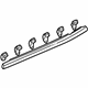 Acura 72950-S0K-A01 Molding Assembly, Left Rear Door