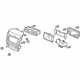 Acura 39054-SEC-L41ZA Control Assembly, Center Panel (High Metal)