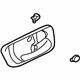 Acura 72660-S0K-A03ZC Left Rear Inside Handle Assembly (Medium Taupe)