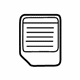 Acura 38253-S3M-C21 Label, Relay Box