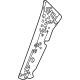 Acura 64323-TYA-A00ZZ Pillar Lower Right, Quarter Inner