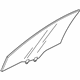 Acura 73350-TZ3-A00 Left Front Door Glass Assembly