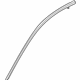 Acura 72465-TZ3-A31 Molding, Front Left Dr Sash