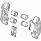 Acura 45018-SJA-A02 Passenger Side Caliper Sub-Assembly