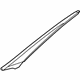 Acura 73253-TK4-A11ZA Molding, Left Rear Windshield (Copper Glow Metallic)
