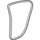 Acura 72855-TK4-A01ZA Seal, Left Rear Door Opening (Gray)