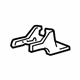 Acura 81596-STX-A01ZA Cover, Left Rear Foot (Inner) (Graphite Black)