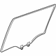 Acura 73400-TX4-A01 Glass Assembly, Right Rear Door