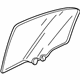 Acura 73450-TK4-A00 Glass Assembly, Left Rear Door (Green) (Ln)