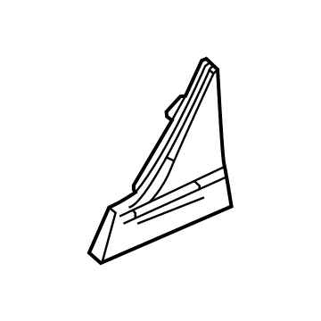 72221-3W0-A01 Acura GARN, R. FR. CORNER Illustration 1 of 1