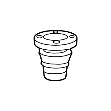 51722-3W0-A01 Acura RUB, FR. BUMP STOP Illustration 1 of 1