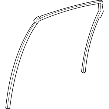 2025 Acura ADX Window Run - 72775-3W0-A01