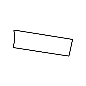 84190291 Acura DEADENER-FRT S/D Illustration 1 of 1