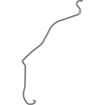 76829-3W0-A01 Acura TUBE (4X7X1330) Illustration 1 of 1