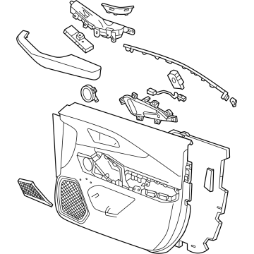 2024 Acura ZDX Door Trim Panel - 85099071