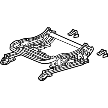 81536-30A-A71 Acura FRAME, L. FR. Illustration 1 of 1