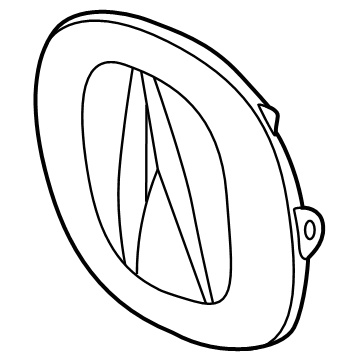 85054554 Acura EMBLEM, FR. *8555* Illustration 1 of 1