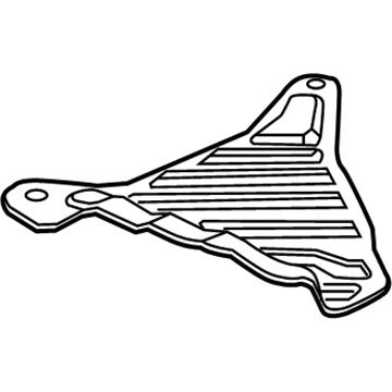 17318-TLA-A01 Acura BAFFLE Illustration 1 of 1