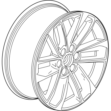 86774358 Acura WHEEL-FRT & RR Illustration 1 of 1