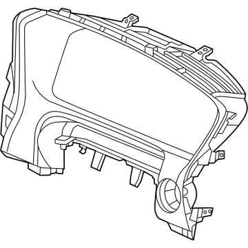 77200-3W0-A01ZA Acura VISOR ASSY. *NH900L* Illustration 1 of 1
