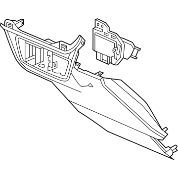 77300-3W0-A01ZA Acura CVR, DRIVER *NH900L* Illustration 1 of 1