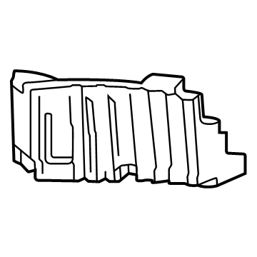 87843119 Acura FILLER, R. FR. Illustration 1 of 1