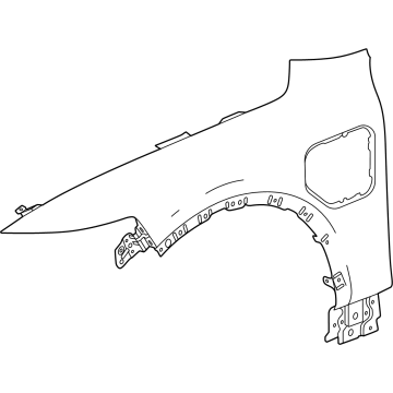 2024 Acura ZDX Fender - 85015476