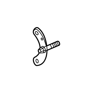 40140-3W1-000 Acura BOLT-WASHER (8X40) Illustration 1 of 1