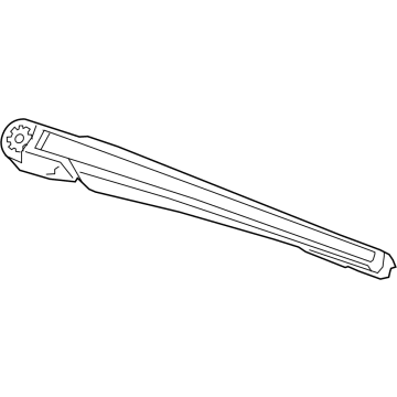 76720-3W0-A01 Acura ARM, RR. WIPER Illustration 1 of 1