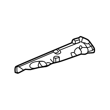 65592-3W0-305ZZ Acura STIFFENER, L. RR. Illustration 1 of 1