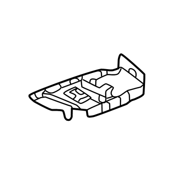 65593-3W0-A00ZZ Acura PANEL, L. RR. Illustration 1 of 1