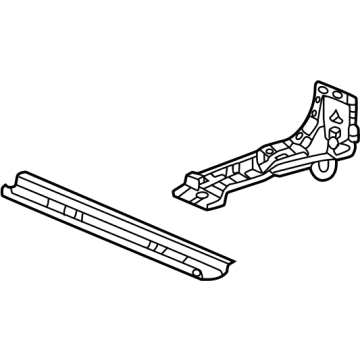 65550-3W0-A00ZZ Acura CROSSMEMBER Illustration 1 of 1