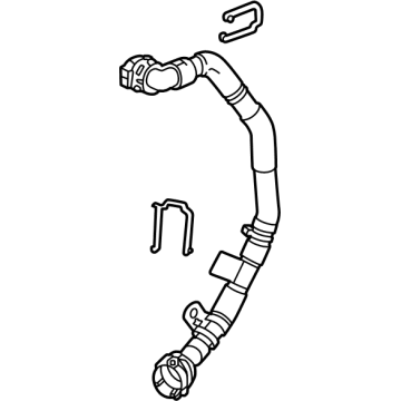 86803277 Acura HOSE, COOL Illustration 1 of 1