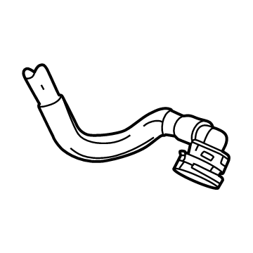 86510938 Acura HOSE ASM-DRV MOT BAT Illustration 1 of 1