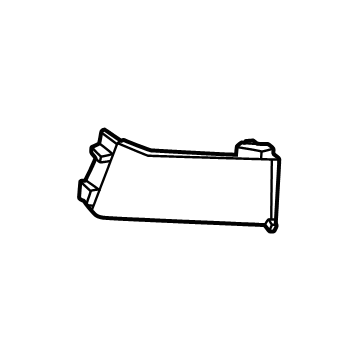 71173-TYA-A50 Acura IN. MESH BLOCKER R Illustration 1 of 1