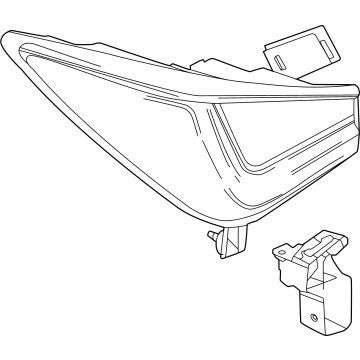 85688610 Acura LAMP, R. RR. STOP Illustration 1 of 1