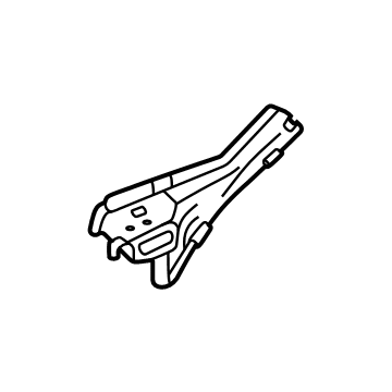 Acura 85015489 BRACE, L. (INNER) 85015489 Acura BRACE, L. (INNER) Illustration 1 of 1