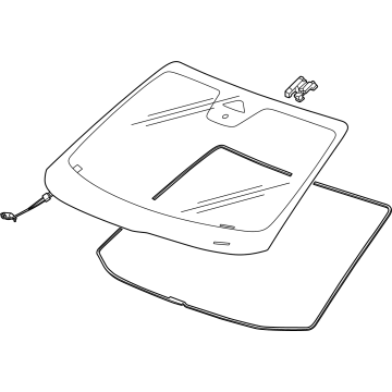 2024 Acura ZDX Windshield - 85022912