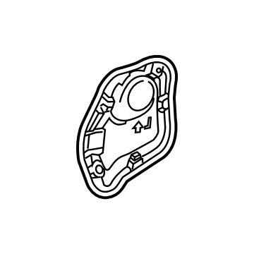 72821-TJB-A11 Acura Seal A, Right Rear Illustration 1 of 1