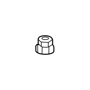 11547349 Acura NUT, FR. SHOCK AB Illustration 1 of 1