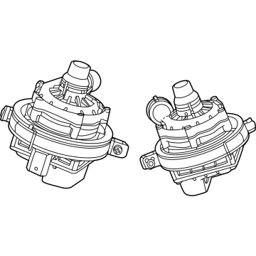 Acura ZDX Water Pump - 13547413