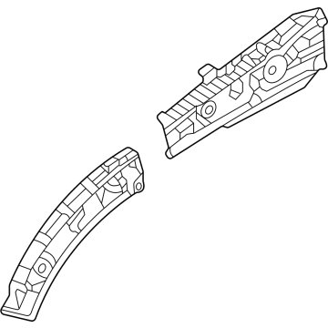 60710-3W0-305ZZ Acura MEMBER SET, L. FR. Illustration 1 of 1