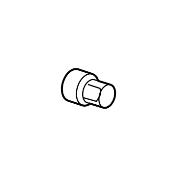 90304-TLA-A11 Acura NUT, WHEEL Illustration 1 of 1