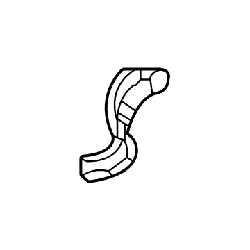 82539-3W0-A01ZA Acura CVR, L. RR. *NH900L* Illustration 1 of 1